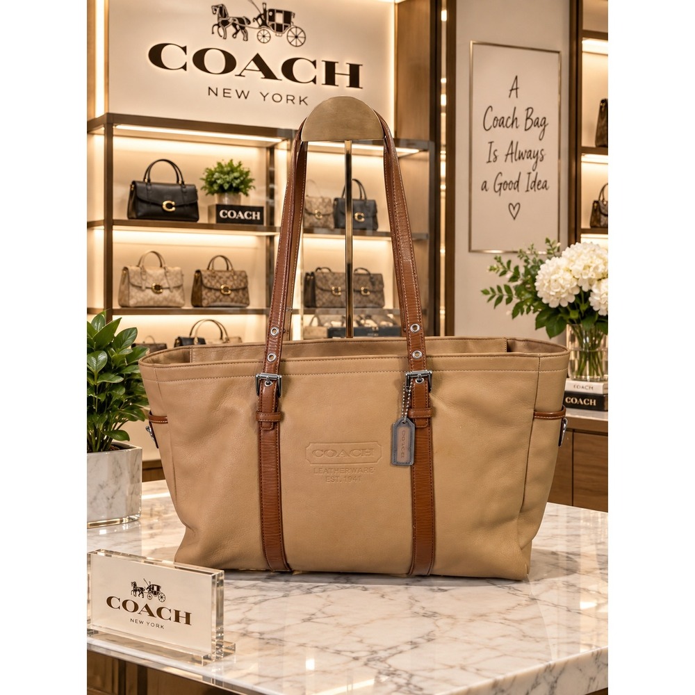 C224 Coach Hampton Tote Vintage